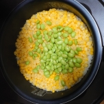 とうもろこし枝豆ごはん