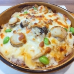 枝豆とチーズのグラタン