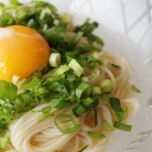 月見そうめん