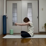 胸椎ほぐしストレッチ