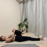 臀筋ストレッチ