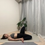 前ももストレッチ