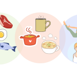 3つの習慣のイラスト
