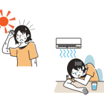 夏の疲れ