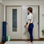 前屈ストレッチ
