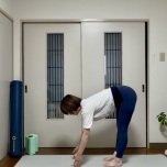 前屈ストレッチ