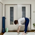 背中ストレッチ