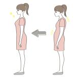 姿勢とお腹