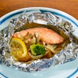 鮭のホイル焼き