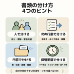 書類の分け方4つのヒント