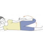 前ももストレッチ