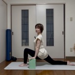 三日月のポーズアレンジ