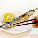 サンマの塩焼き