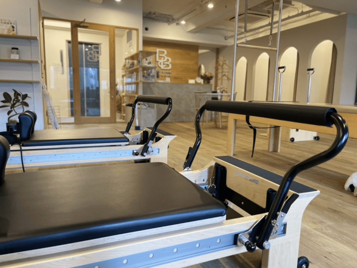 ピラティススタジオBB肥後橋のリフォーマー